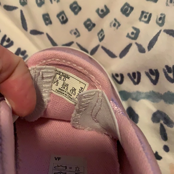 Vans toddler metallic leather slip-on - Picture 7 of 10